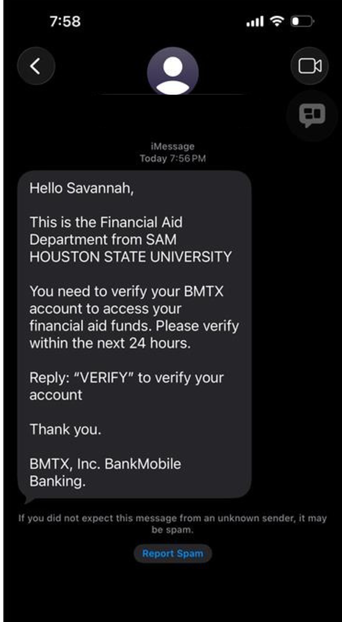 SHSU Phishing Email.png